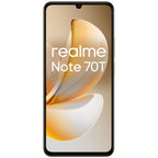 Smartphone Realme Note 70T 4GB/ 128GB/ 6.74"/ Dorado Playa