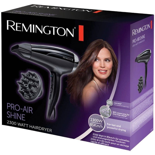 Secador Remington Pro-Air Shine 2300W/ Iónico/ Negro Main Image
