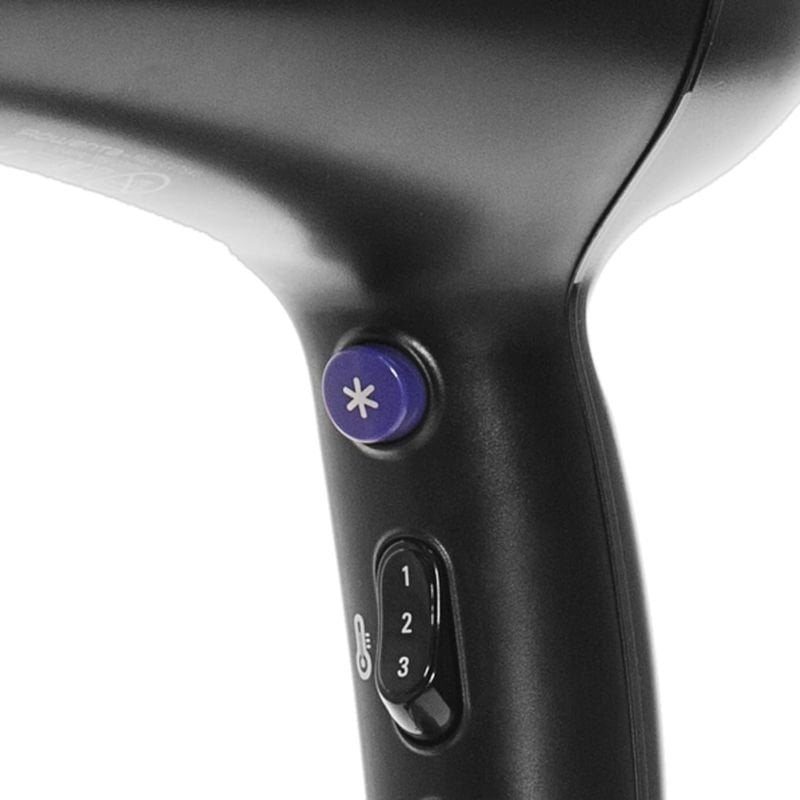 Secador Rowenta Signature Pro AC CV7840/ 2200W/ Iónico/ Negro