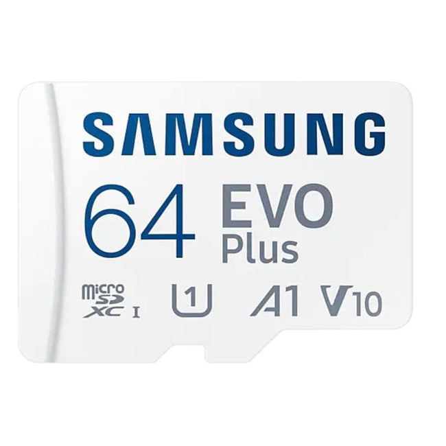 Tarjeta de Memoria Samsung EVO Plus 2023 64GB microSD XC con Adaptador/ Clase 10/ 160MBs Main Image