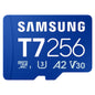 Tarjeta de Memoria Samsung P7 256GB microSD XC/ Clase 10/ 170MBs