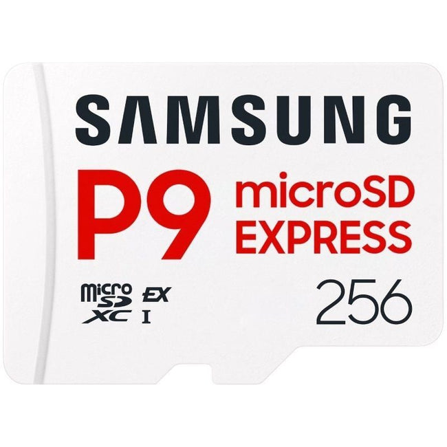 Tarjeta de Memoria Samsung P9 Express 256GB microSD XC/ Clase 10/ 800MBs Hover Image