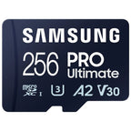 Tarjeta de Memoria Samsung Pro Ultimate 256GB microSD XC con Adaptador/ Clase 10/ 200MBs