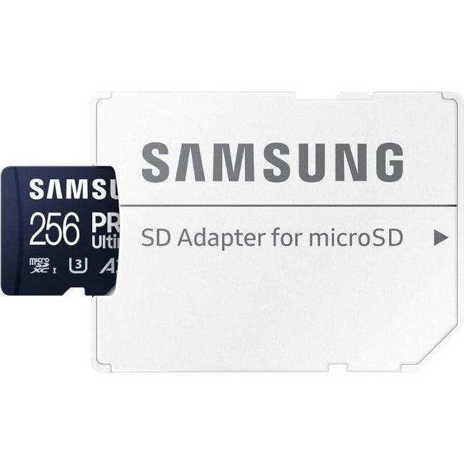 Tarjeta de Memoria Samsung Pro Ultimate 256GB microSD XC con Adaptador/ Clase 10/ 200MBs Main Image