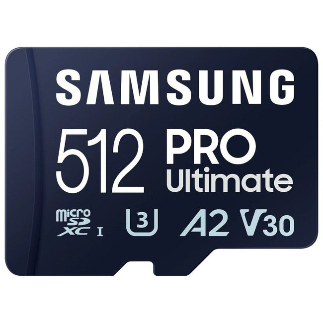Tarjeta de Memoria Samsung Pro Ultimate 512GB microSD XC con Adaptador/ Clase 10/ 200MBs Hover Image