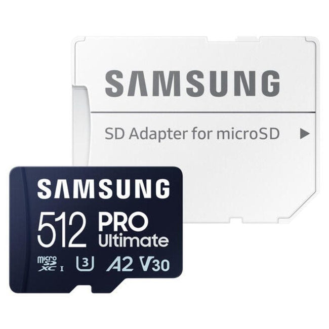 Tarjeta de Memoria Samsung Pro Ultimate 512GB microSD XC con Adaptador/ Clase 10/ 200MBs Main Image