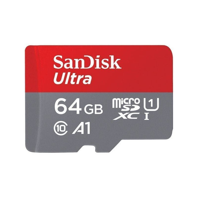 Tarjeta de Memoria SanDisk Ultra 64GB microSD XC con Adaptador/ Clase 10/ 140MBs Main Image