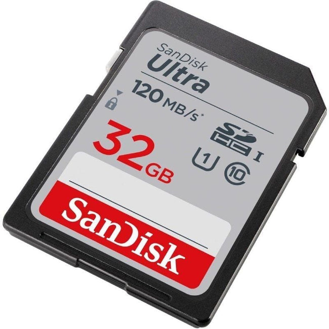 Tarjeta de Memoria SanDisk Ultra 32GB SD HC UHS-I - SDXC/ Clase 10/ 120MBs Main Image