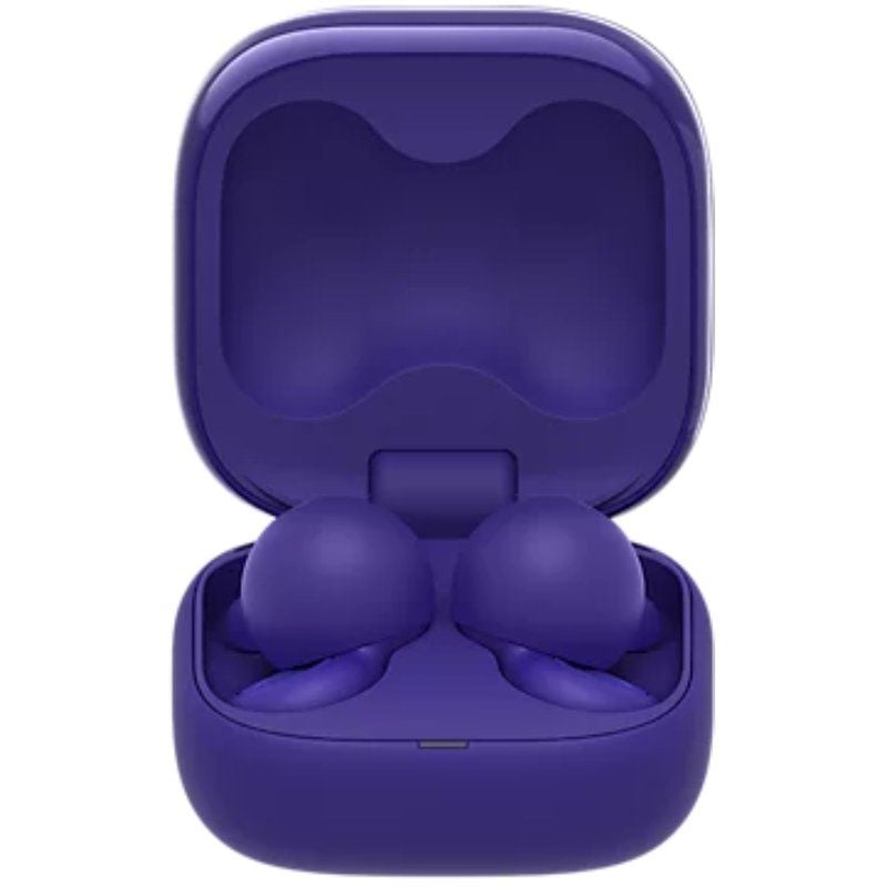 Auriculares Bluetooth Sony LinkBuds Open con estuche de carga/ Autonomía 8h/ Violetas