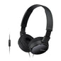 Auricular Sony Mdrzx110Ap Negro (Incluye Mic)