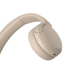 Auriculares Inalámbricos Sony WH-CH520/ con Micrófono/ Bluetooth/ Beige