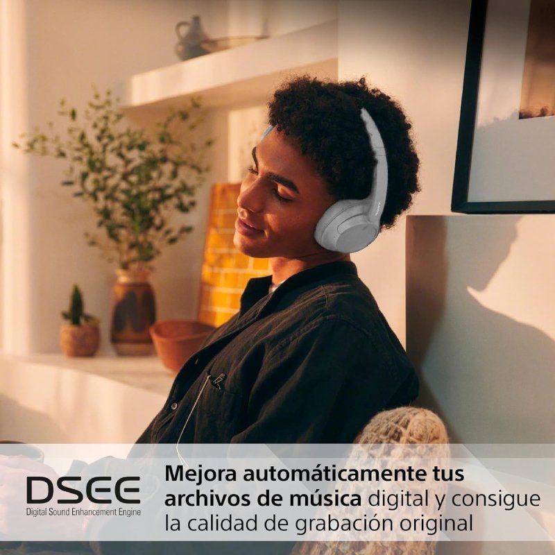 Auriculares Inalámbricos Sony WH-CH720N/ con Micrófono/ Bluetooth/ Blancos