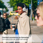 Auriculares Inalámbricos Sony WH-CH720N/ con Micrófono/ Bluetooth/ Blancos