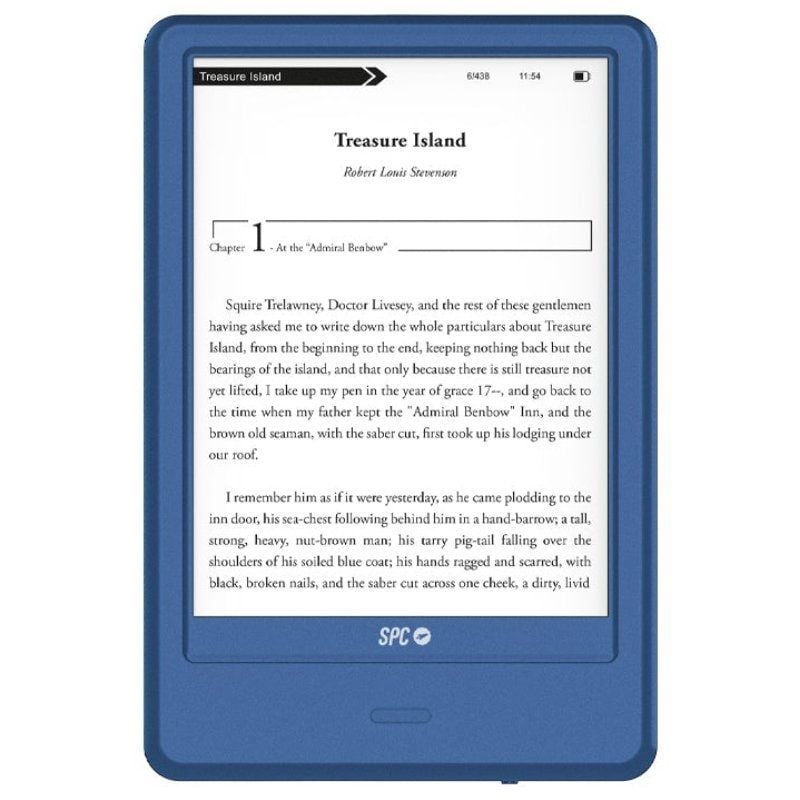 Libro Electrónico SPC Dickens Light 2 Pro/ 6"/ Tinta Electrónica/ Azul