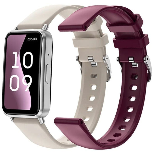 Smartwatch SPC Duo Fit/ Notificaciones/ Frecuencia Cardíaca/ Blanco Hover Image