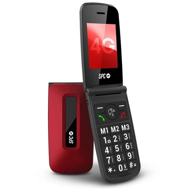 Teléfono Móvil SPC Titan 2 para Personas Mayores/ 4G/ Rojo Hover Image