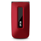 Teléfono Móvil SPC Titan 2 para Personas Mayores/ 4G/ Rojo