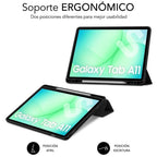 Funda Subblim Clear Shock Case para Samsung A11 8.7"/ Negra
