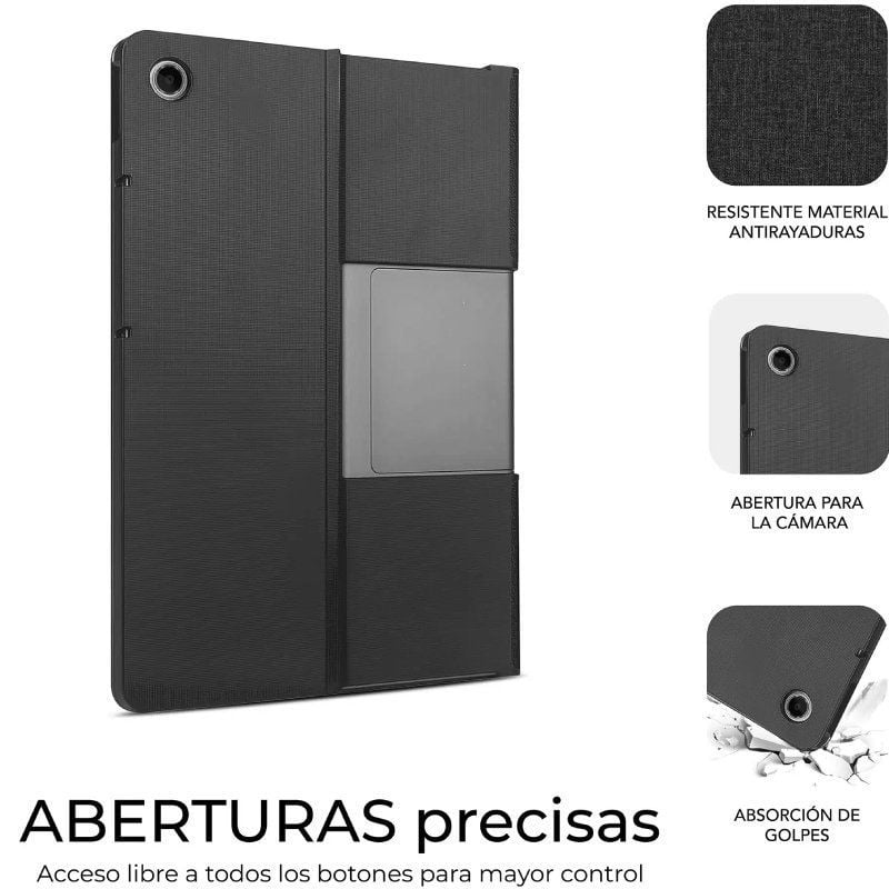 Funda Subblim Shock Case Lenovo Tab Plus 2025 11.5"/ Negra