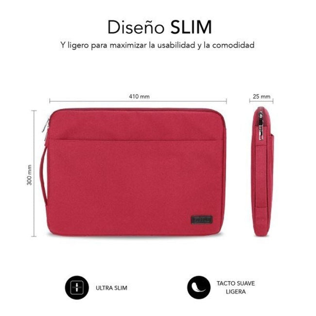 Funda Subblim Urban Laptop Sleeve para Portátiles hasta 15.6"/ Roja Main Image