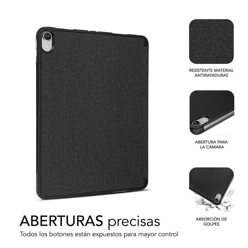 Funda Subblim Shock Case SUBCST-5SC316 para iPad 10 Generación de 10.9"/ Negra