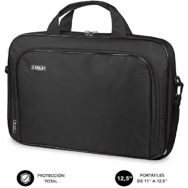 Maletín Subblim Oxford para Portátiles hasta 12.5"/ Negro Hover Image