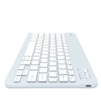 Teclado Compacto Inalámbrico Subblim Smart/ Plata