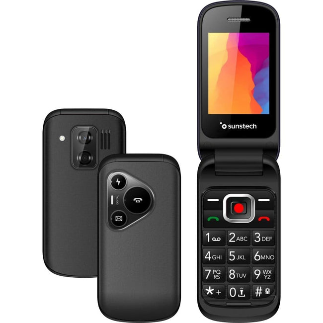 Teléfono Móvil Sunstech CELT24 para Personas Mayores/ Negro Hover Image