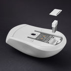 Ratón Gaming Inalámbrico Mars Gaming MMW-Elite/ Batería Recargable/ Hasta 20000 DPI/ Blanco