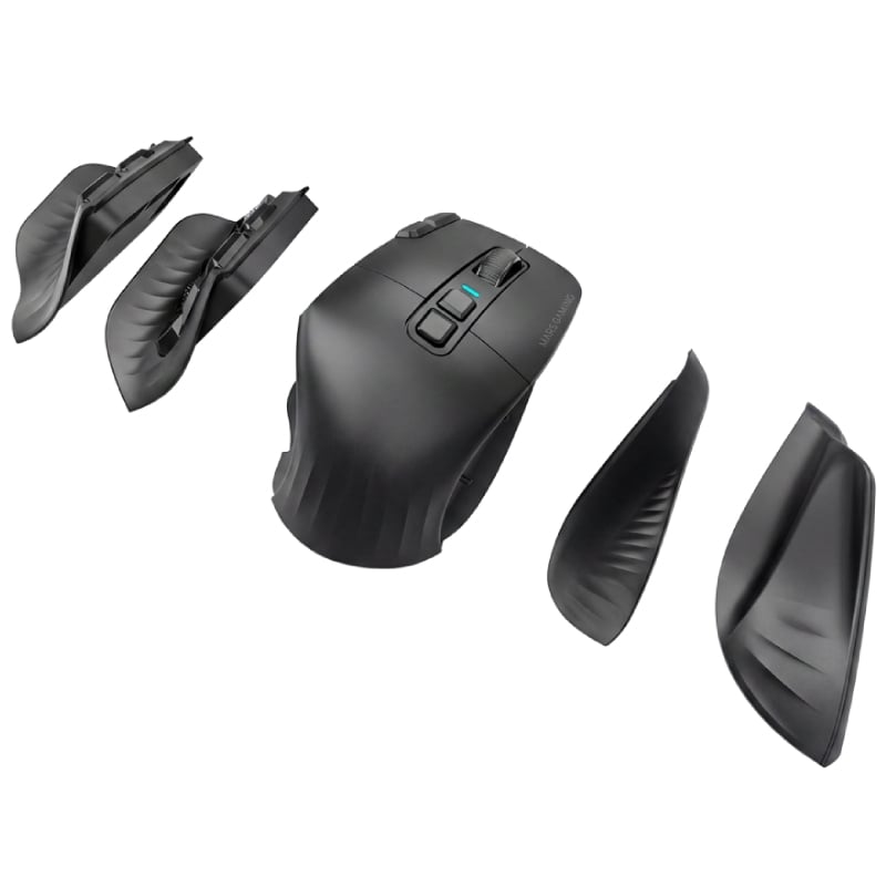 Ratón Gaming Mars Gaming MMW-HEX16/ Batería Recargable/ Hasta 24000 DPI