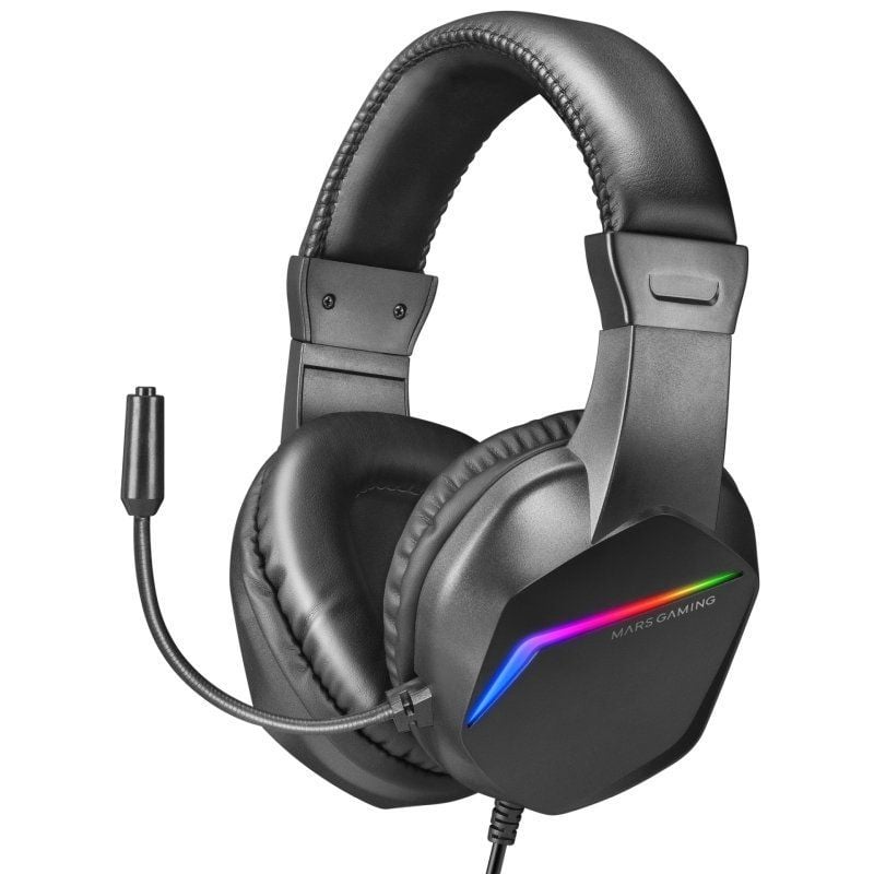 Pack Gaming Mars Gaming MCP-RGB3/ Teclado RGB + Ratón ptico + Alfombrilla XXL + Auriculares