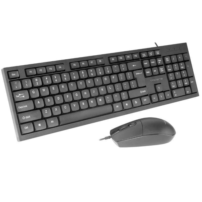 Teclado y Ratón Tacens ACP02/ Negro Hover Image