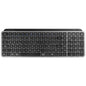 Teclado Compacto Inalámbrico Mars Gaming MK-SILENKEYS/ Negro