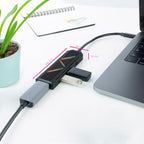 Docking USB Tipo-C Nanocable 10.16.0401/ 2xUSB/ 1xUSB Tipo-C PD/ 1xHDMI 4K