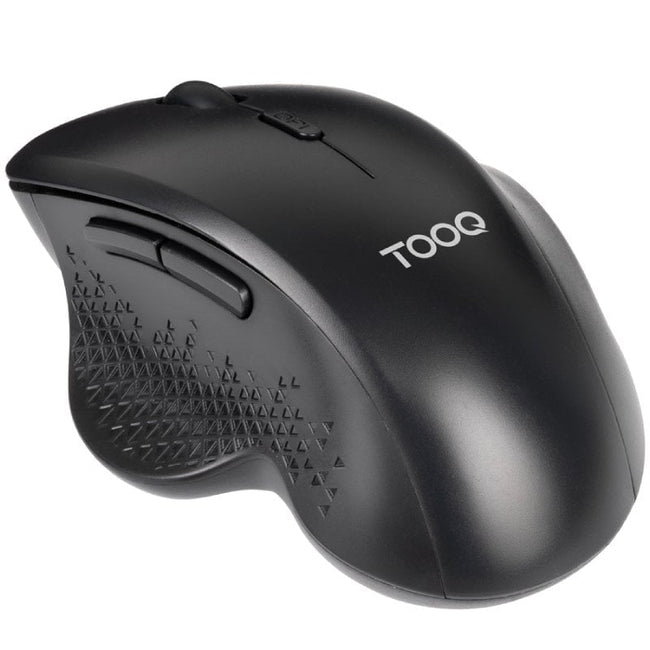 Ratón Ergonómico Inalámbrico TooQ TQMWG-1105-B/ Hasta 1600 DPI Hover Image