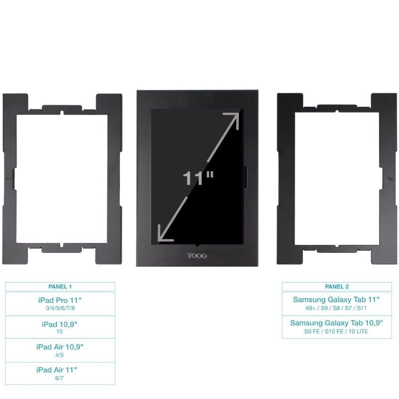 Marco Antirrobo para Tablet TooQ TQATTE2601-S-B/ Negro