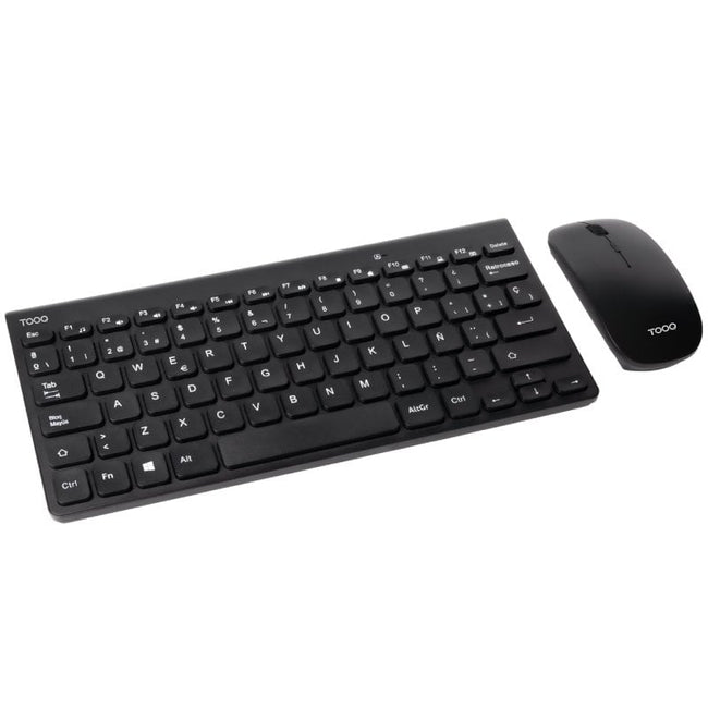 Teclado y Ratón Inalámbricos TooQ TQKMW-3101-B Hover Image