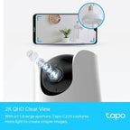 Cámara de Videovigilancia TP-Link Tapo C225/ 120/ Visión Nocturna/ Control desde APP