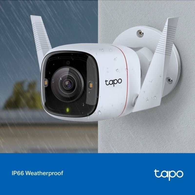 Cámara de Videovigilancia TP-Link Tapo C320WS/ Visión Nocturna/ Control desde APP