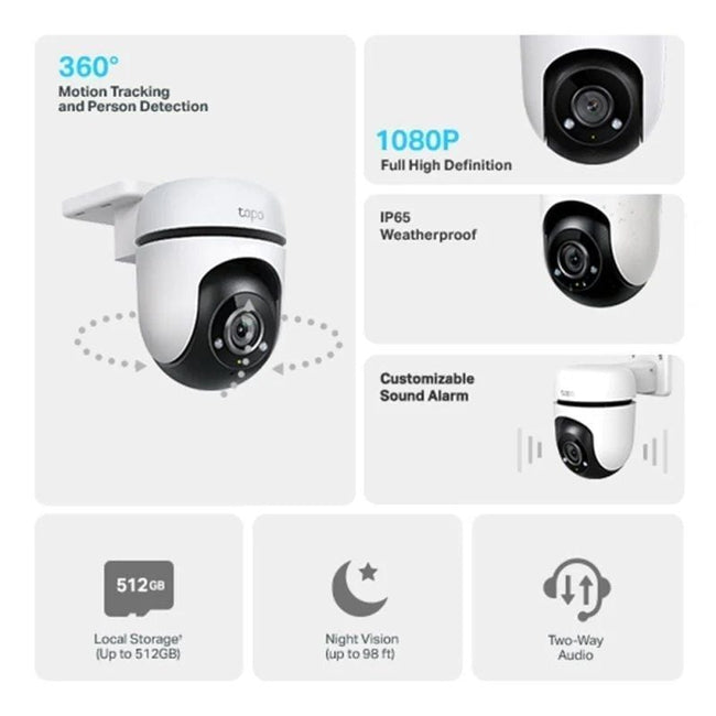 Cámara de Videovigilancia TP-Link Tapo C500/ Visión Nocturna/ Control desde APP Main Image