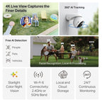 Cámara de Videovigilancia TP-Link Tapo C560WS/ Visión Nocturna/ Control desde APP