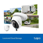 Cámara de Videovigilancia TP-Link Tapo C560WS/ Visión Nocturna/ Control desde APP