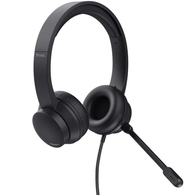 Auriculares Trust HS-201 USB/ con Micrófono/ USB/ Negros Main Image