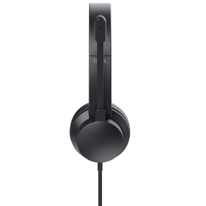 Auriculares Trust HS-201 USB/ con Micrófono/ USB/ Negros