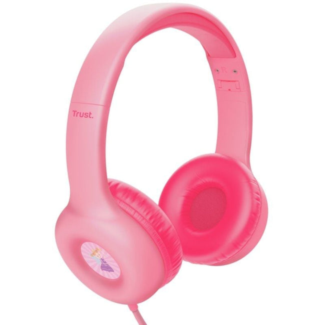Auriculares Infantiles Trust Nouna Kids/ con Micrófono/ Rosas Main Image