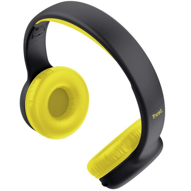 Auriculares Infantiles Inalámbricos Trust Nouna Kids/ con Micrófono/ Negros Main Image