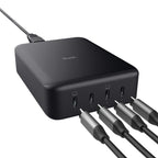 Cargador de Pared GaN Trust Maxo/ 4xUSB Tipo-C/ 240W/ Automático/ Voltaje 5-20V