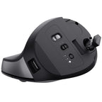Ratón Vertical Inalámbrico Trust Bayo+/ Batería Recargable/ Hasta 2400 DPI