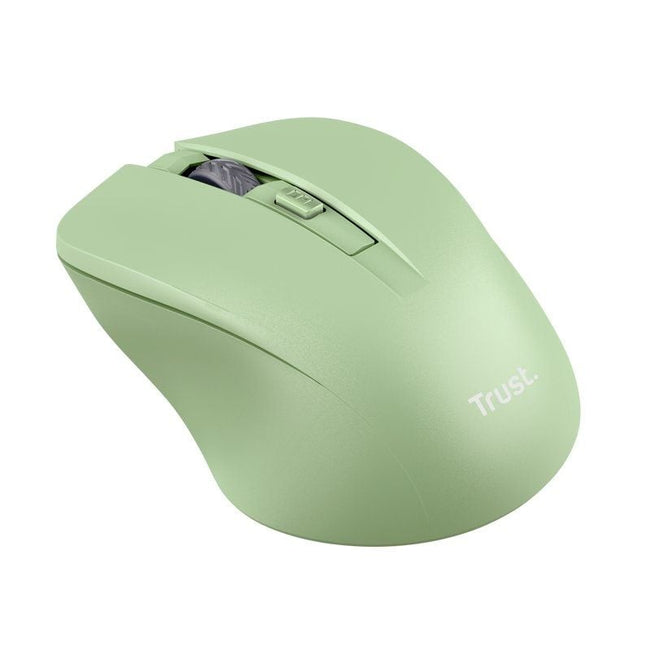 Ratón Inalámbrico Trust Mydo Silent Wireless/ Hasta 1800 DPI/ Verde Main Image