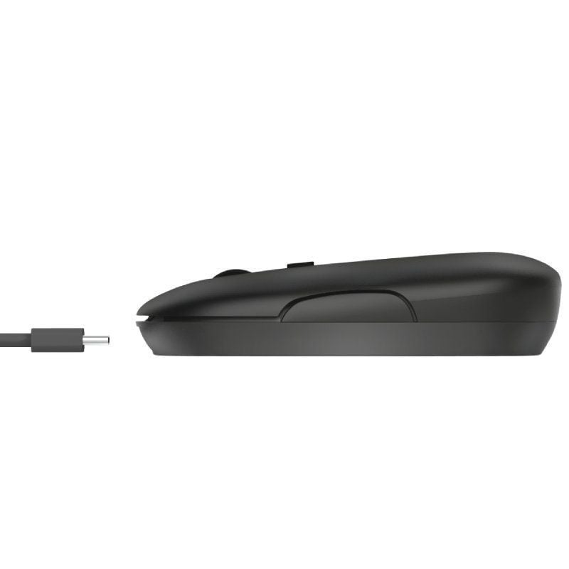 Ratón Inalámbrico Trust Puck/ Batería recargable/ Hasta 1600 DPI